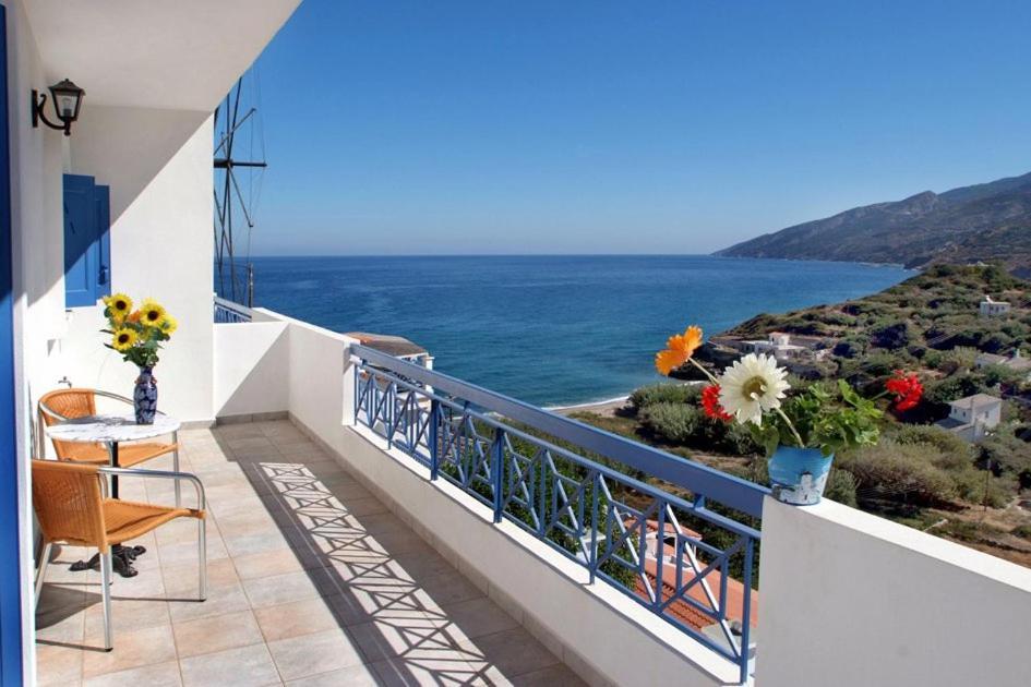 Willa Sea View Kerame Evdilos  Zewnętrze zdjęcie
