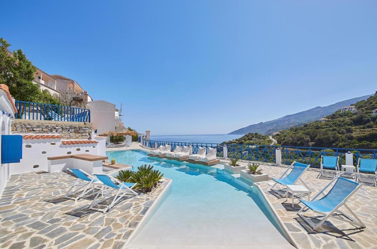 Willa Sea View Kerame Evdilos  Zewnętrze zdjęcie