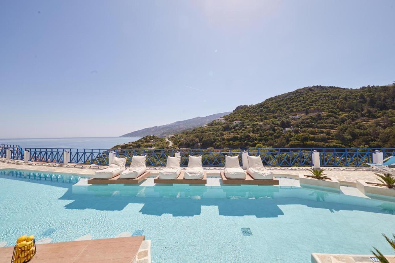 Willa Sea View Kerame Evdilos  Zewnętrze zdjęcie