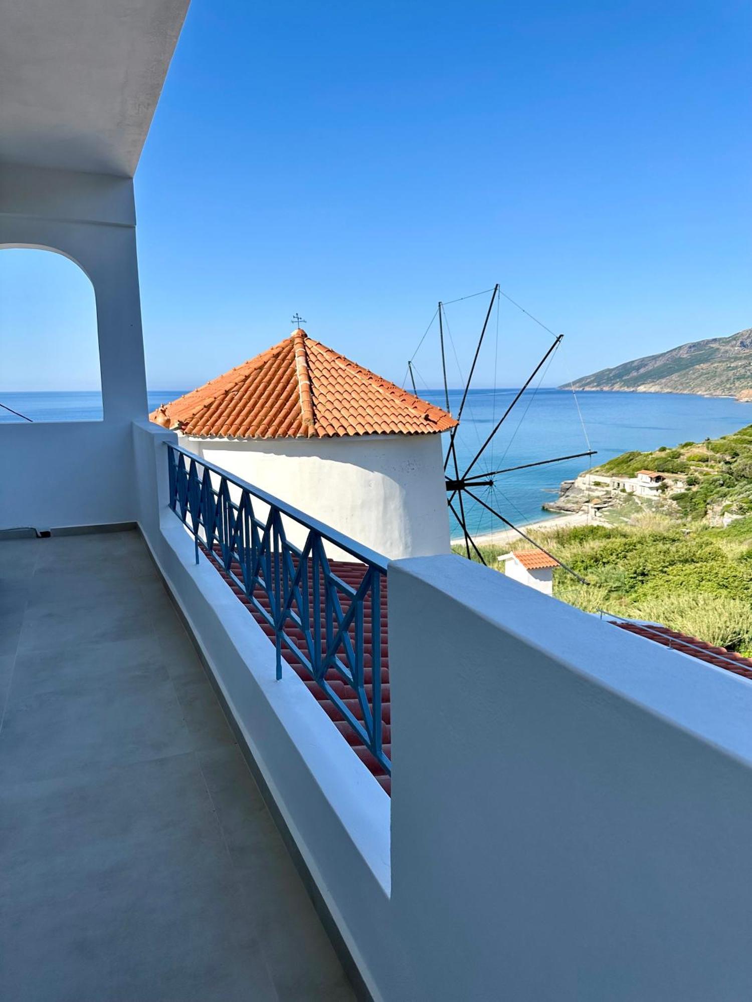 Willa Sea View Kerame Evdilos  Zewnętrze zdjęcie